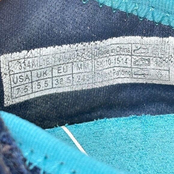 Vionic Navy Blue Orthaheel Technology Ailie Hook & Loop Mary Jane Sneakers 7.5 - Picture 8 of 8